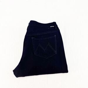Mother Double Trainer Provocative in Pearls Denim Jogger Size 29